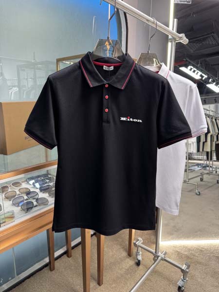 2025年5月20日入荷新作Kiton半袖ポロシャツ 原版复...