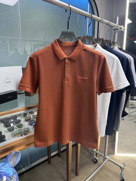 2025年5月21日入荷新作Prada半袖ポロシャツ 原版复...