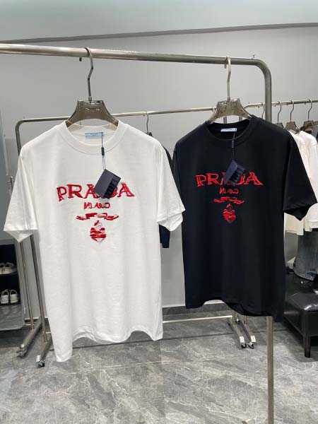 2025年5月21日入荷新作PRADA半袖Tシャツ 原版复刻...