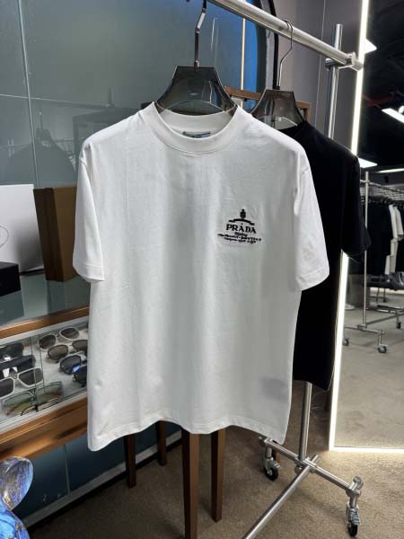 2025年5月21日入荷新作Prada半袖Tシャツ 原版复刻...