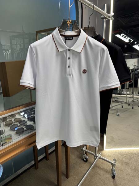 2025年5月21日入荷新作ZEGNA半袖ポロシャツ 原版复...