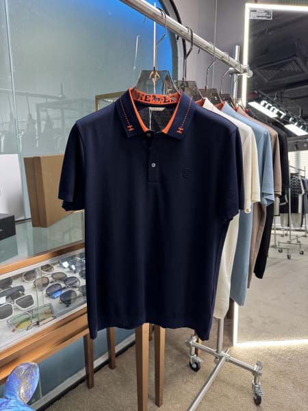 2025年5月21日入荷新作Hermes半袖ポロシャツ 原版...