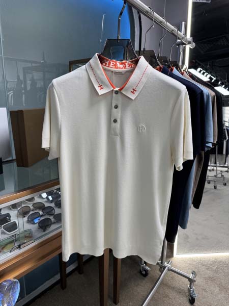 2025年5月21日入荷新作Hermes半袖ポロシャツ 原版...