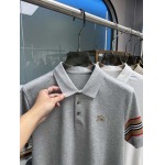 2025年5月21日入荷新作Burberry半袖ポロシャツ 原版复刻高級品香港の会社超厳選★入手困難/誕生日プレゼント/yinx工場