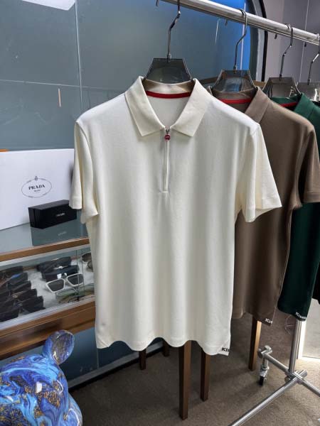 2025年5月21日入荷新作Kiton半袖ポロシャツ 原版复...