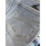 2025年5月21日入荷新作Brunello Cucinelli春夏 ジーパン 原版复刻高級品香港の会社超厳選★入手困難/誕生日プレゼント/yinx工場