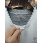 2025年5月21日入荷新作Brunello Cucinelli半袖Tシャツ 原版复刻高級品香港の会社超厳選★入手困難/誕生日プレゼント/yinx工場