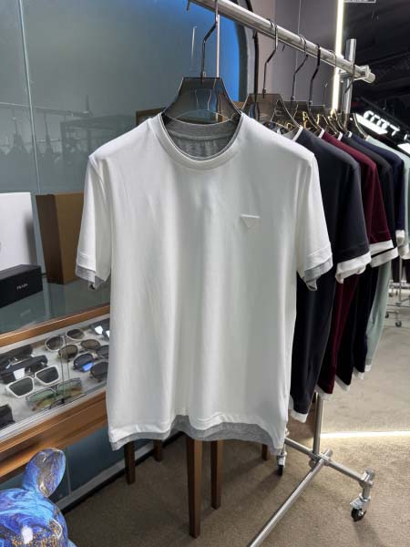 2025年5月21日入荷新作Prada半袖Tシャツ 原版复刻...