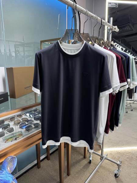 2025年5月21日入荷新作Prada半袖Tシャツ 原版复刻...