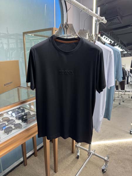 2025年5月21日入荷新作ZEGNA半袖Tシャツ 原版复刻...