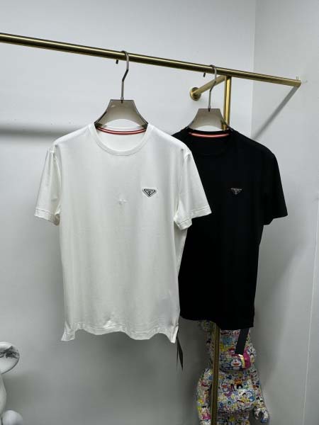 2025年5月21日入荷新作Prada半袖Tシャツ 原版复刻...