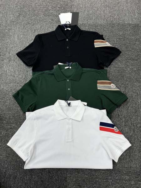 2025年5月21日入荷新作Moncler半袖ポロシャツ 原...