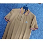 2025年5月21日入荷新作Moncler半袖ポロシャツ 原版复刻高級品香港の会社超厳選★入手困難/誕生日プレゼント/yinx工場