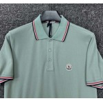 2025年5月21日入荷新作Moncler半袖ポロシャツ 原版复刻高級品香港の会社超厳選★入手困難/誕生日プレゼント/yinx工場