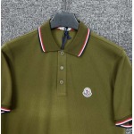 2025年5月21日入荷新作Moncler半袖ポロシャツ 原版复刻高級品香港の会社超厳選★入手困難/誕生日プレゼント/yinx工場