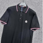 2025年5月21日入荷新作Moncler半袖ポロシャツ 原版复刻高級品香港の会社超厳選★入手困難/誕生日プレゼント/yinx工場