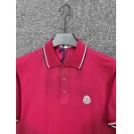 2025年5月21日入荷新作Moncler半袖ポロシャツ 原版复刻高級品香港の会社超厳選★入手困難/誕生日プレゼント/yinx工場