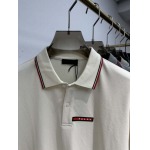 2025年5月21日入荷新作Prada半袖ポロシャツ 原版复刻高級品香港の会社超厳選★入手困難/誕生日プレゼント/yinx工場