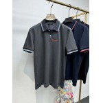 2025年5月21日入荷新作Prada半袖ポロシャツ 原版复刻高級品香港の会社超厳選★入手困難/誕生日プレゼント/yinx工場