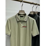 2025年5月21日入荷新作Prada半袖ポロシャツ 原版复刻高級品香港の会社超厳選★入手困難/誕生日プレゼント/yinx工場