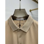 2025年5月21日入荷新作Brunello Cucinelli半袖ポロシャツ 原版复刻高級品香港の会社超厳選★入手困難/誕生日プレゼント/yinx工場