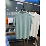 2025年5月22日入荷新作Loro Piana半袖ポロシャツ 原版复刻高級品香港の会社超厳選★入手困難/誕生日プレゼント/yinx工場