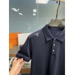 2025年5月22日入荷新作Prada半袖ポロシャツ 原版复刻高級品香港の会社超厳選★入手困難/誕生日プレゼント/yinx工場