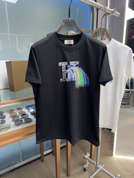 2025年5月22日入荷新作Hermes半袖Tシャツ 原版复...