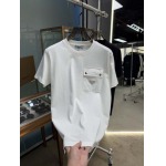 2025年5月22日入荷新作Prada半袖Tシャツ 原版复刻高級品香港の会社超厳選★入手困難/誕生日プレゼント/yinx工場