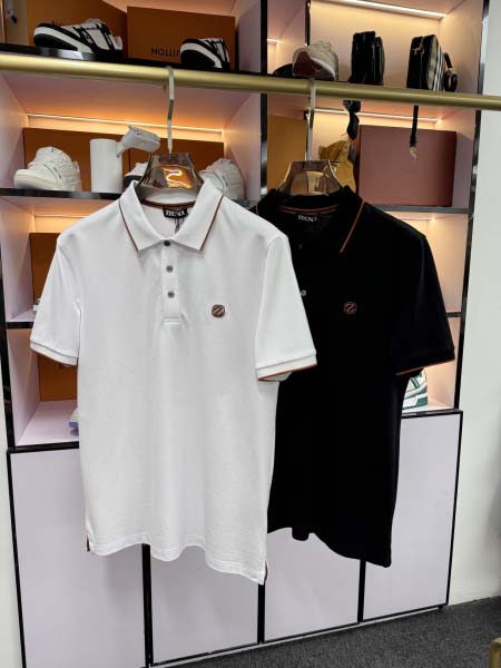 2025年5月22日入荷新作ZEGNA半袖Tシャツ 原版复刻...