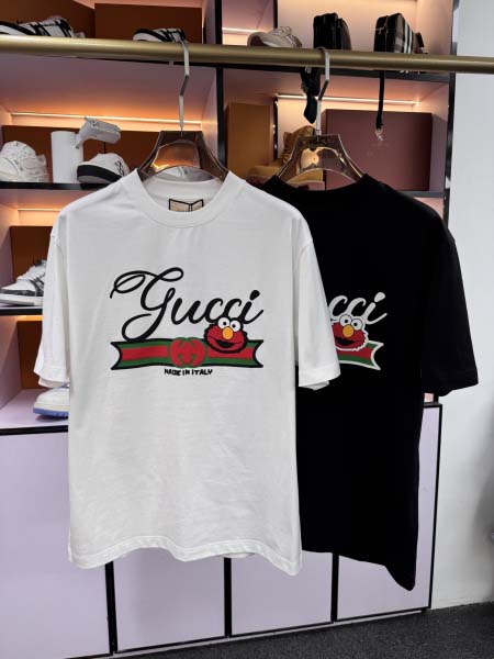 2025年5月22日入荷新作Gucci半袖Tシャツ 原版复刻...