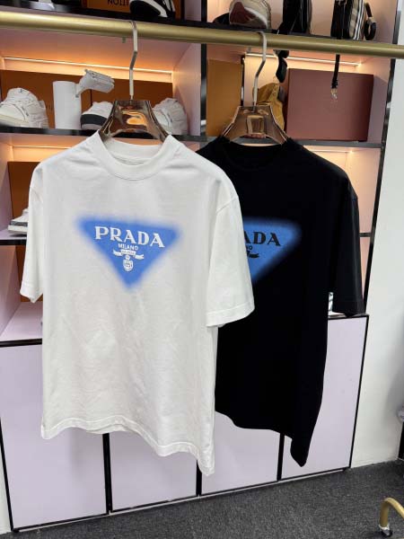 2025年5月22日入荷新作Prada半袖Tシャツ 原版复刻...
