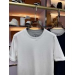 2025年5月22日入荷新作Brunello Cucinelli半袖Tシャツ 原版复刻高級品香港の会社超厳選★入手困難/誕生日プレゼント/yinx工場