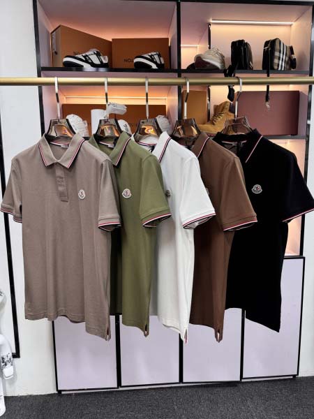 2025年5月22日入荷新作Moncler半袖ポロシャツ 原...