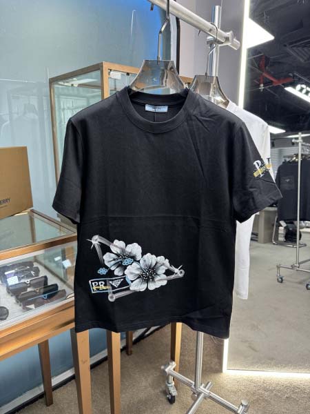 2025年5月22日入荷新作Prada半袖Tシャツ 原版复刻...