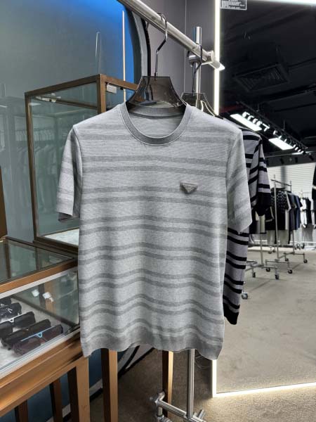 2025年5月22日入荷新作Prada半袖Tシャツ 原版复刻...