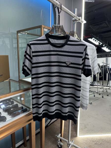 2025年5月22日入荷新作Prada半袖Tシャツ 原版复刻...