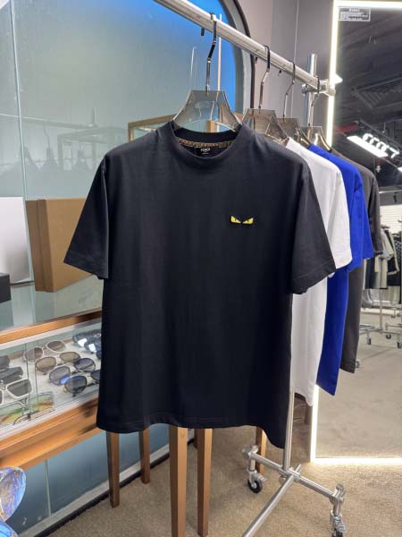 2025年5月22日入荷新作Fendi半袖Tシャツ 原版复刻...
