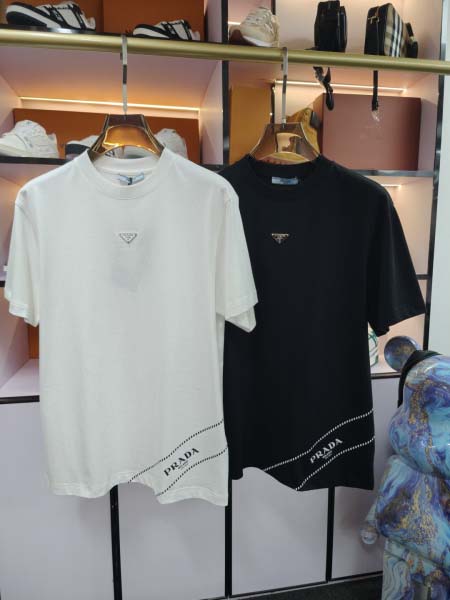 2025年5月22日入荷新作PRADA半袖Tシャツ 原版复刻...