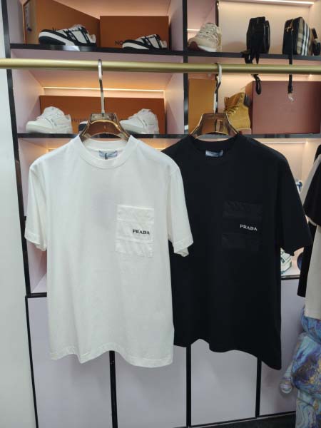 2025年5月22日入荷新作PRADA半袖Tシャツ 原版复刻...