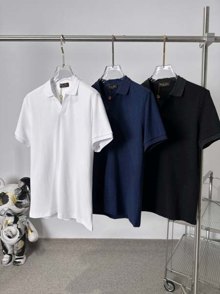 2025年5月22日入荷新作Loro piana半袖ポロシャ...