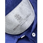 2025年5月22日入荷新作Brunello Cucinelli半袖ポロシャツ高品質/誕生日プレゼント/人気贈り物/OH工場