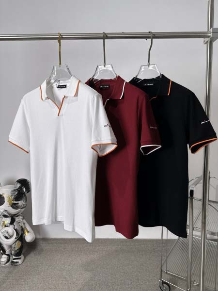 2025年5月22日入荷新作KITON半袖ポロシャツ高品質/...
