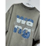 2025年5月23日入荷新作Alexander Wang半袖 tシャツ男女兼用高品質★誕生日プレゼント/結婚祝い/内祝い/贈り物/SD工場