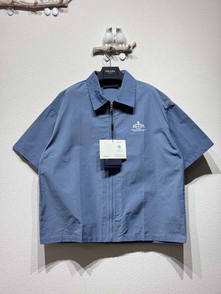 2025年5月23日入荷新作Prada半袖 tシャツ男女兼用...