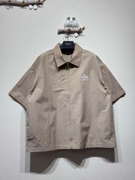 2025年5月23日入荷新作Prada半袖 tシャツ男女兼用...