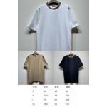 2025年5月23日入荷新作Burberry半袖 tシャツ男女兼用高品質★誕生日プレゼント/結婚祝い/内祝い/贈り物/SD工場