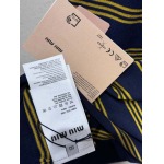 2025年5月23日入荷新作MIUMIUニットの半袖男女兼用高品質★誕生日プレゼント/結婚祝い/内祝い/贈り物/SD工場