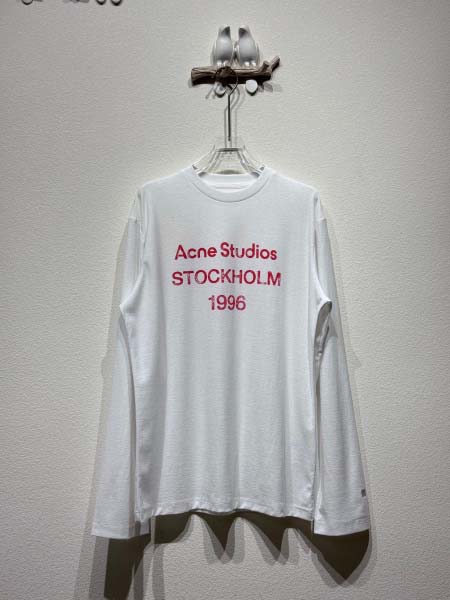 2025年5月26日入荷新作ACNE長袖 Tシャツ男女兼用高...