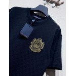 2025年5月26日入荷新作Louis Vuittonニット 半袖 Tシャツ男女兼用高品質★誕生日プレゼント/結婚祝い/内祝い/贈り物/SD工場